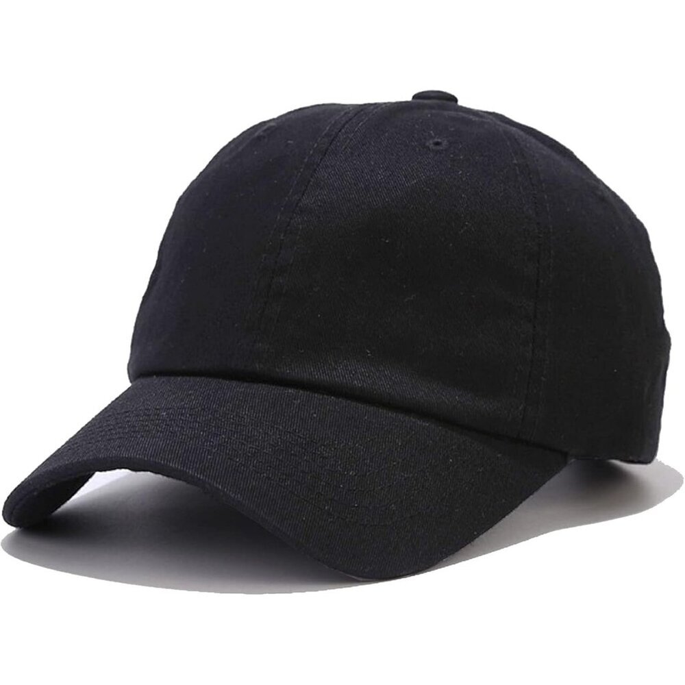 Baseball Cap Black Golf Dad Hat Hats Men Women Plain Cap